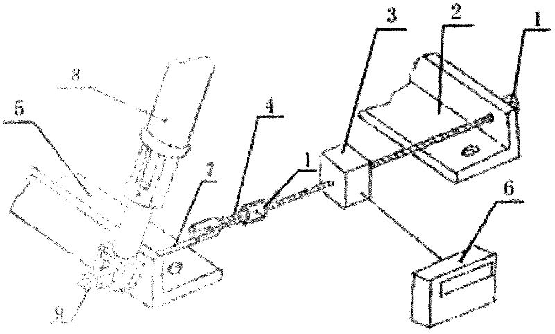 Steel wire rope mesh tensioning device and method