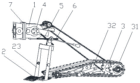 Potato digging and harvesting device