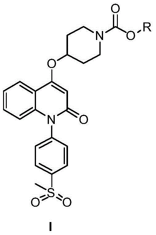 Quinolinone derivative and preparation method and application thereof