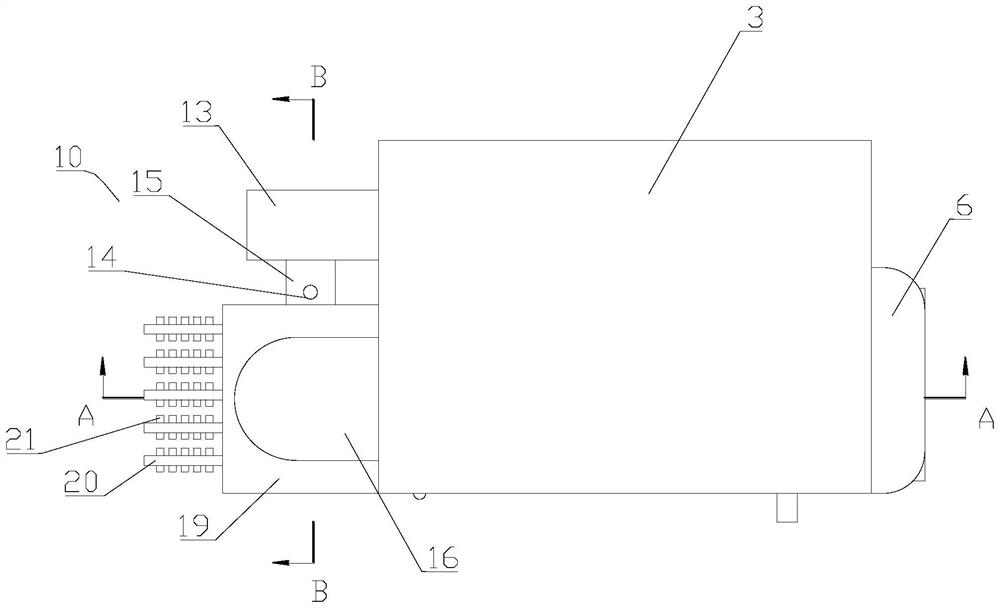 Whole-process intelligent management device for engineering project