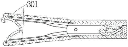 Novel hemostatic clip pushing and closing device