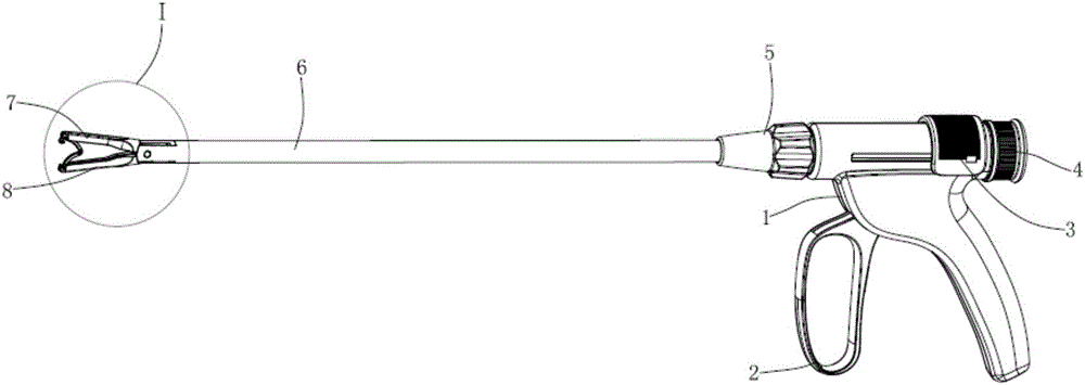 Novel hemostatic clip pushing and closing device