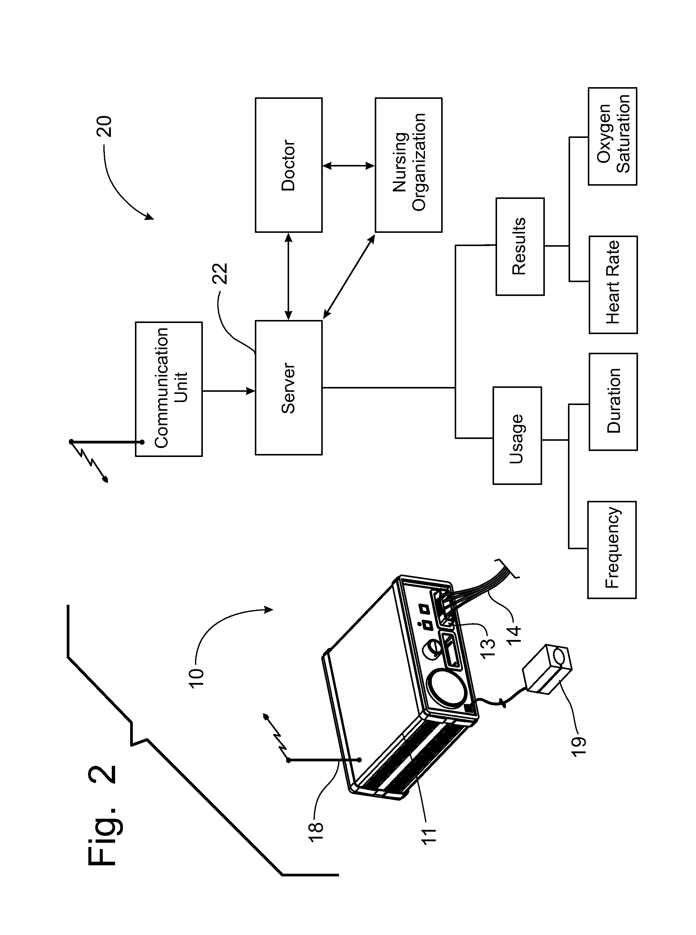 System for monitoring the use of medical devices