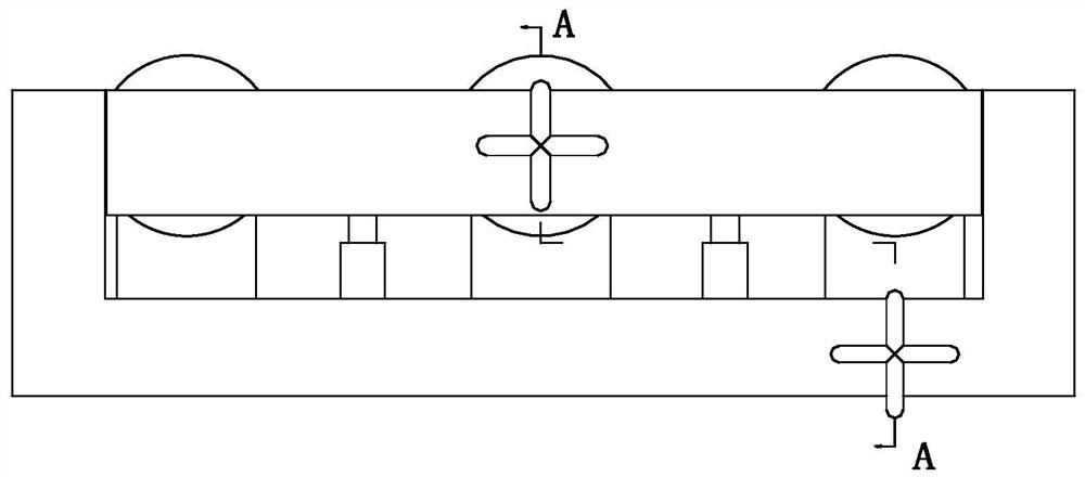 A fixture for surface finishing treatment of cast valve body