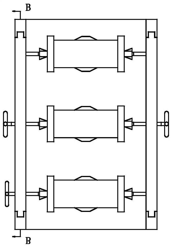 A fixture for surface finishing treatment of cast valve body