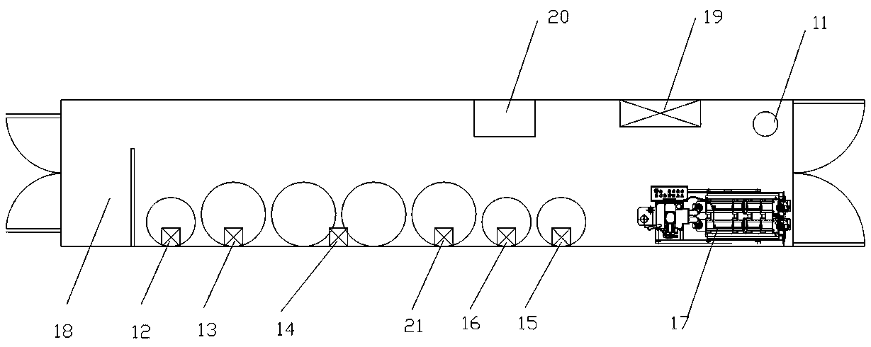 Highly-integrated multifunctional in-situ soil repairing complete apparatus and water treatment method thereof