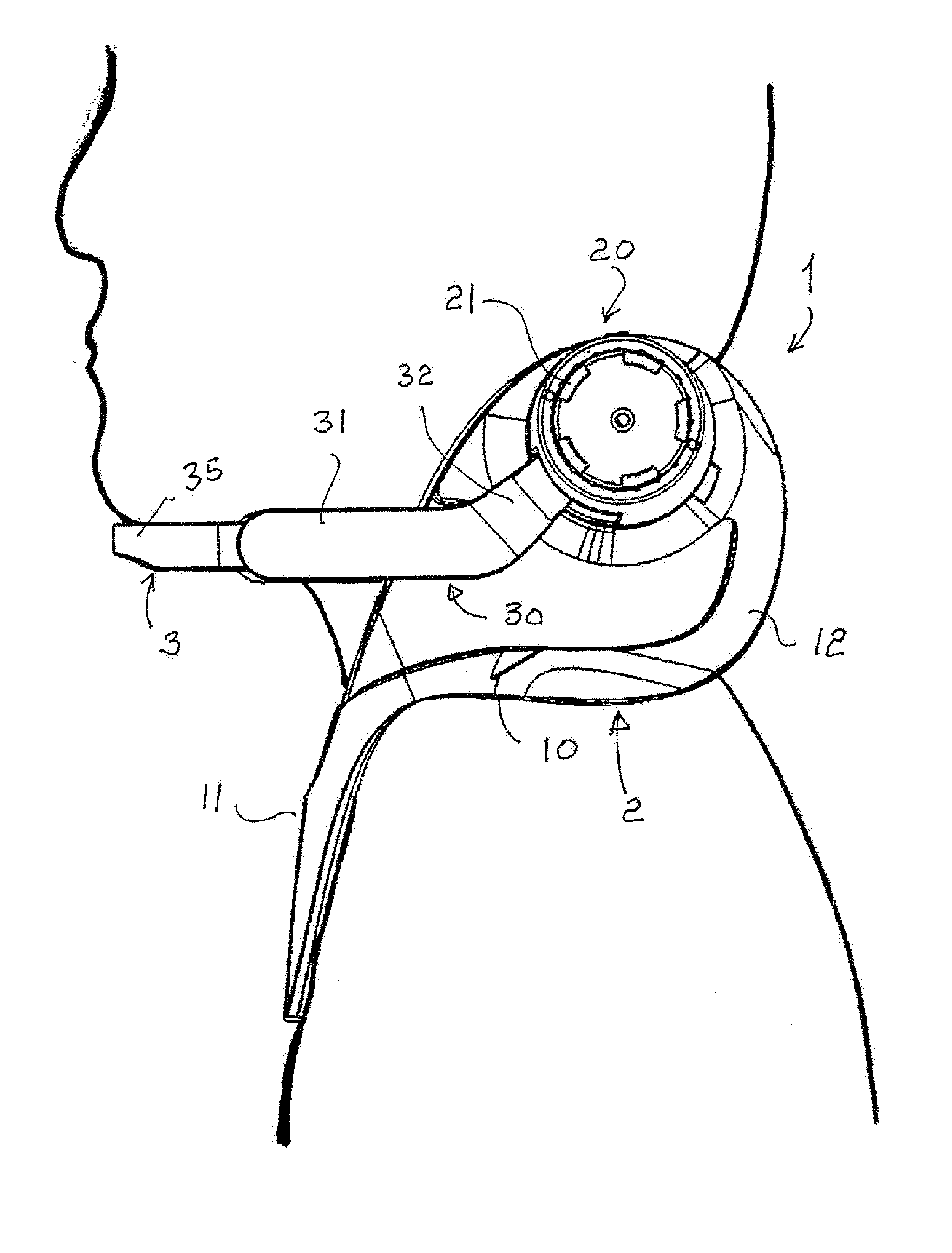 Therapeutic device for neck pain