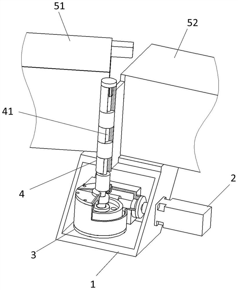 Automatic folding mechanism of linear motor and folding linear motor