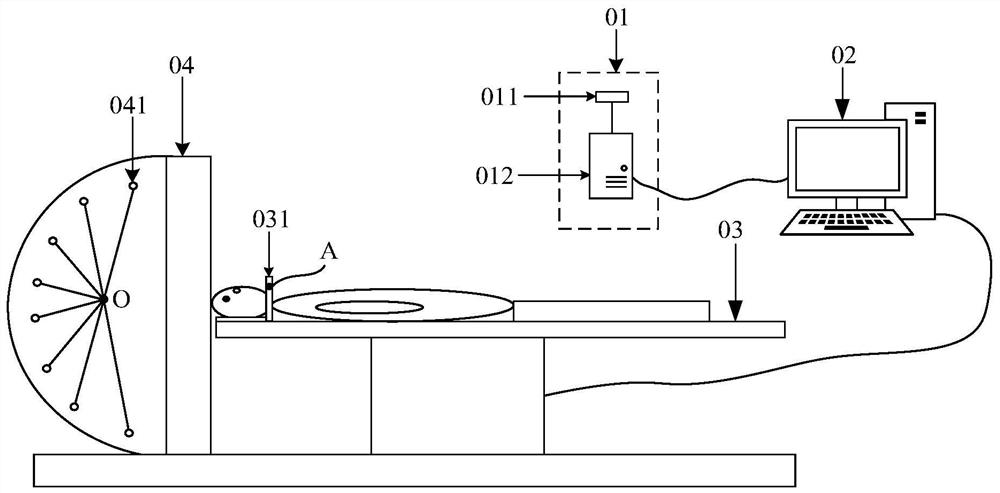 Positioning method, device, host computer and radiotherapy system