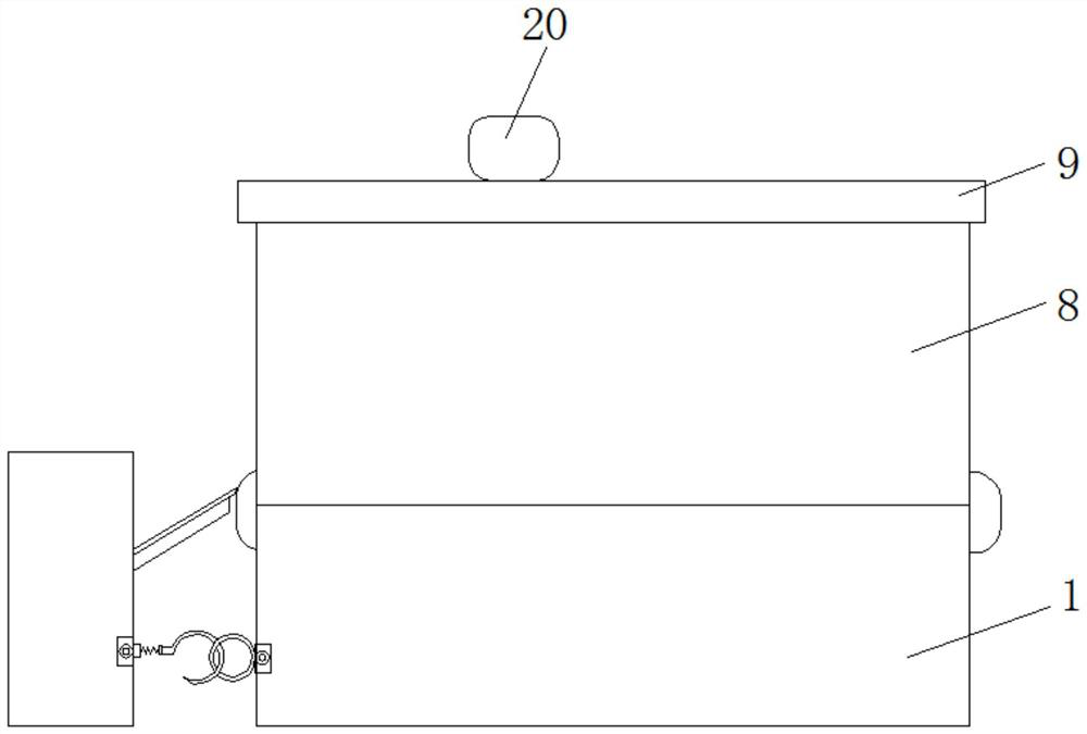 Crystalline silicon cell high-temperature low-oxygen annealing equipment convenient for material receiving