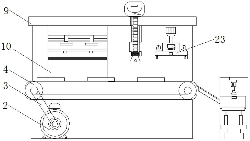 Crystalline silicon cell high-temperature low-oxygen annealing equipment convenient for material receiving