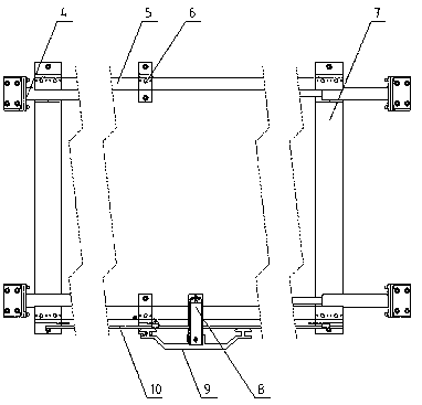 Automatic putting and taking system for stereoscopic storehouse