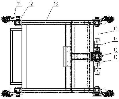 Automatic putting and taking system for stereoscopic storehouse