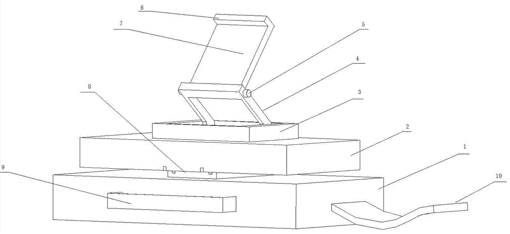 Myopia short distance eyesight testing device