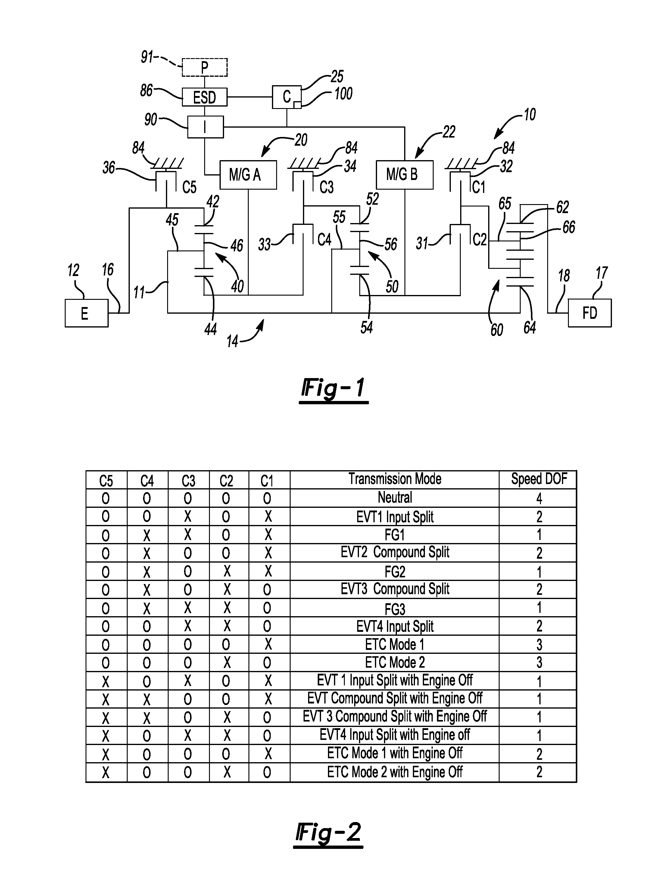 Method and Apparatus for Transitioning an Electrically Variable Transmission