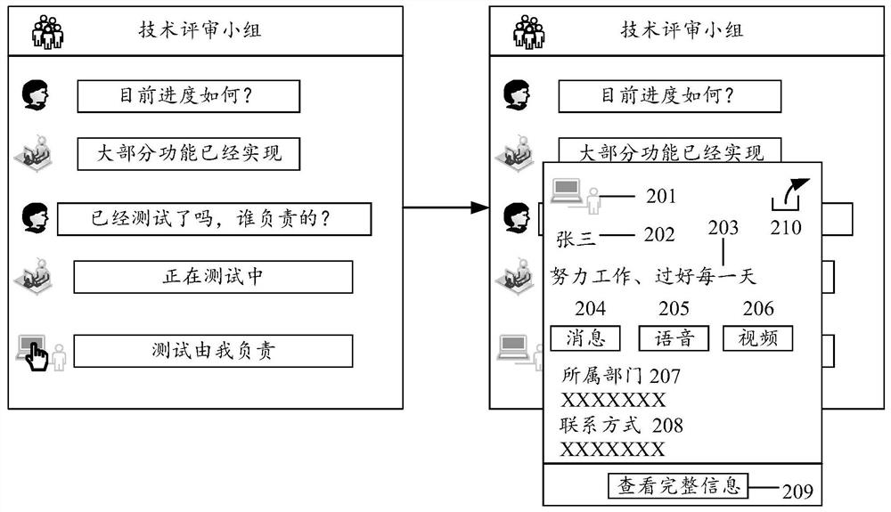 Personal homepage display method, device and equipment