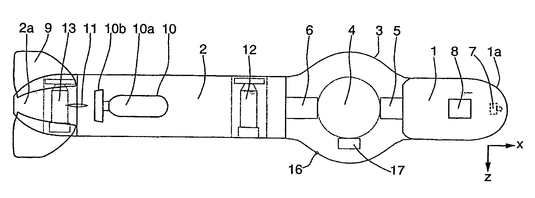 Device for Distroying Subsea or Floating Objects