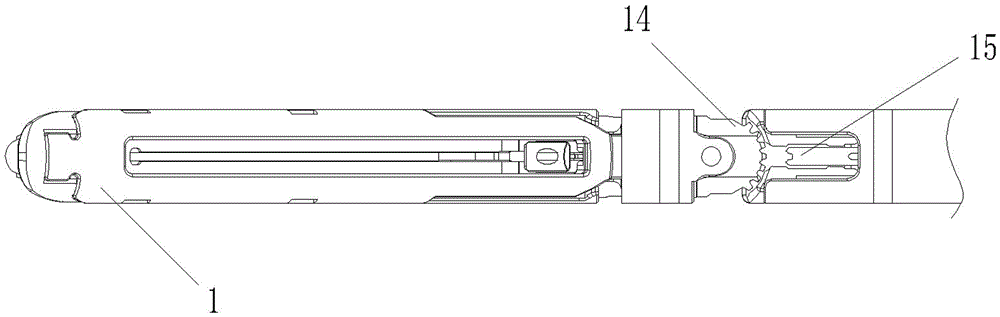 A suture cutting assembly steering mechanism for surgical staplers