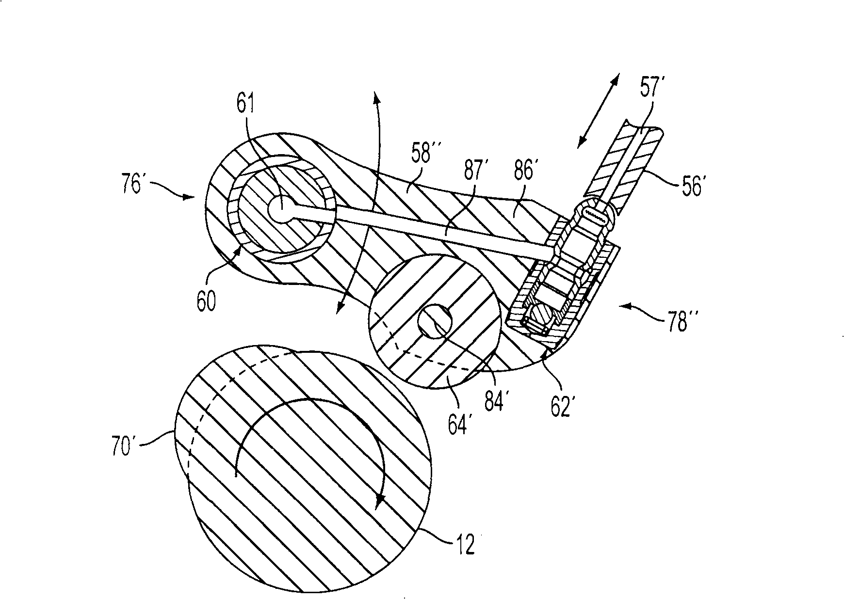 Engine/valvetrain with shaft-mounted cam followers having dual independent lash adjusters