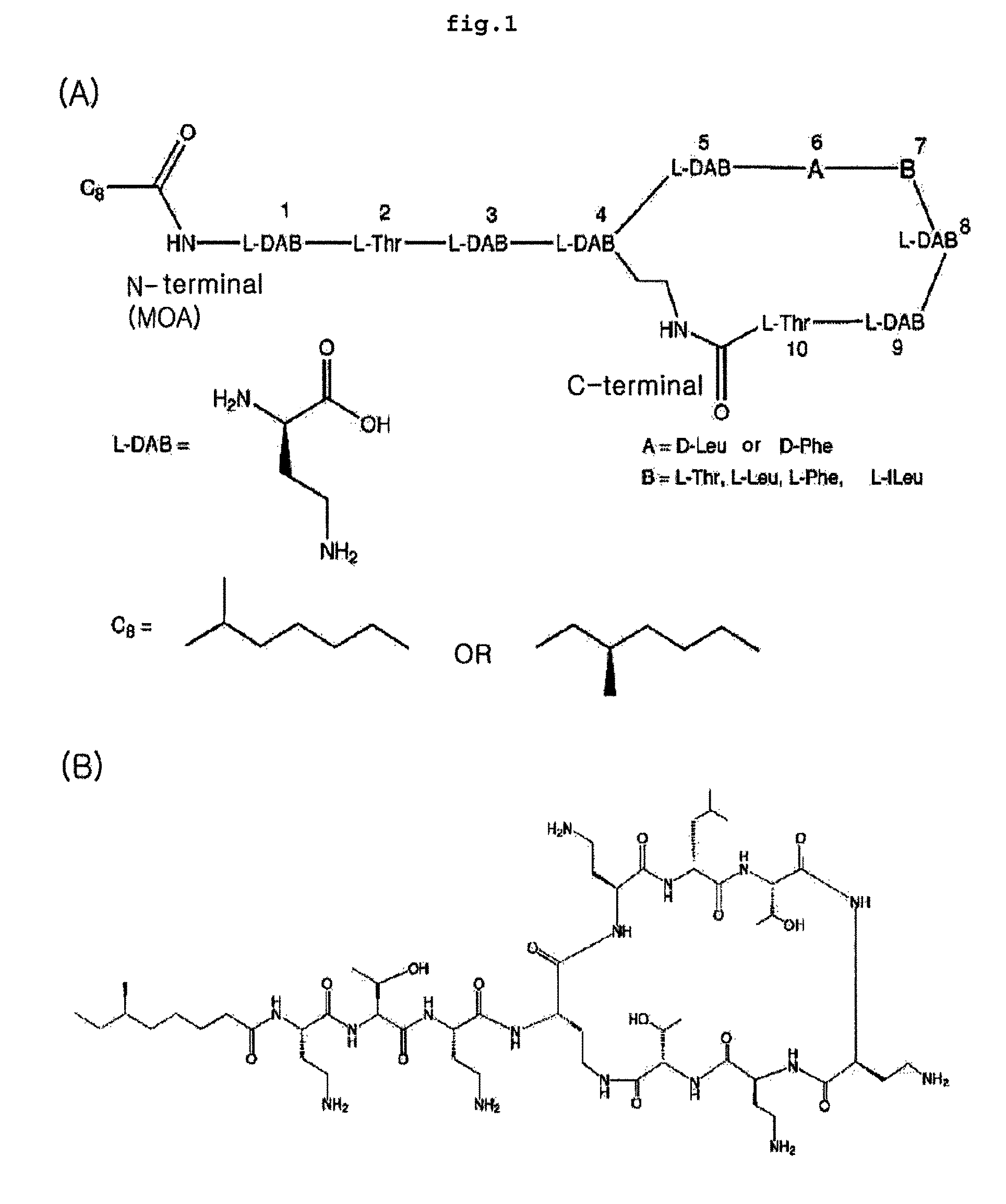 Polymyxin synthetase and gene cluster thereof