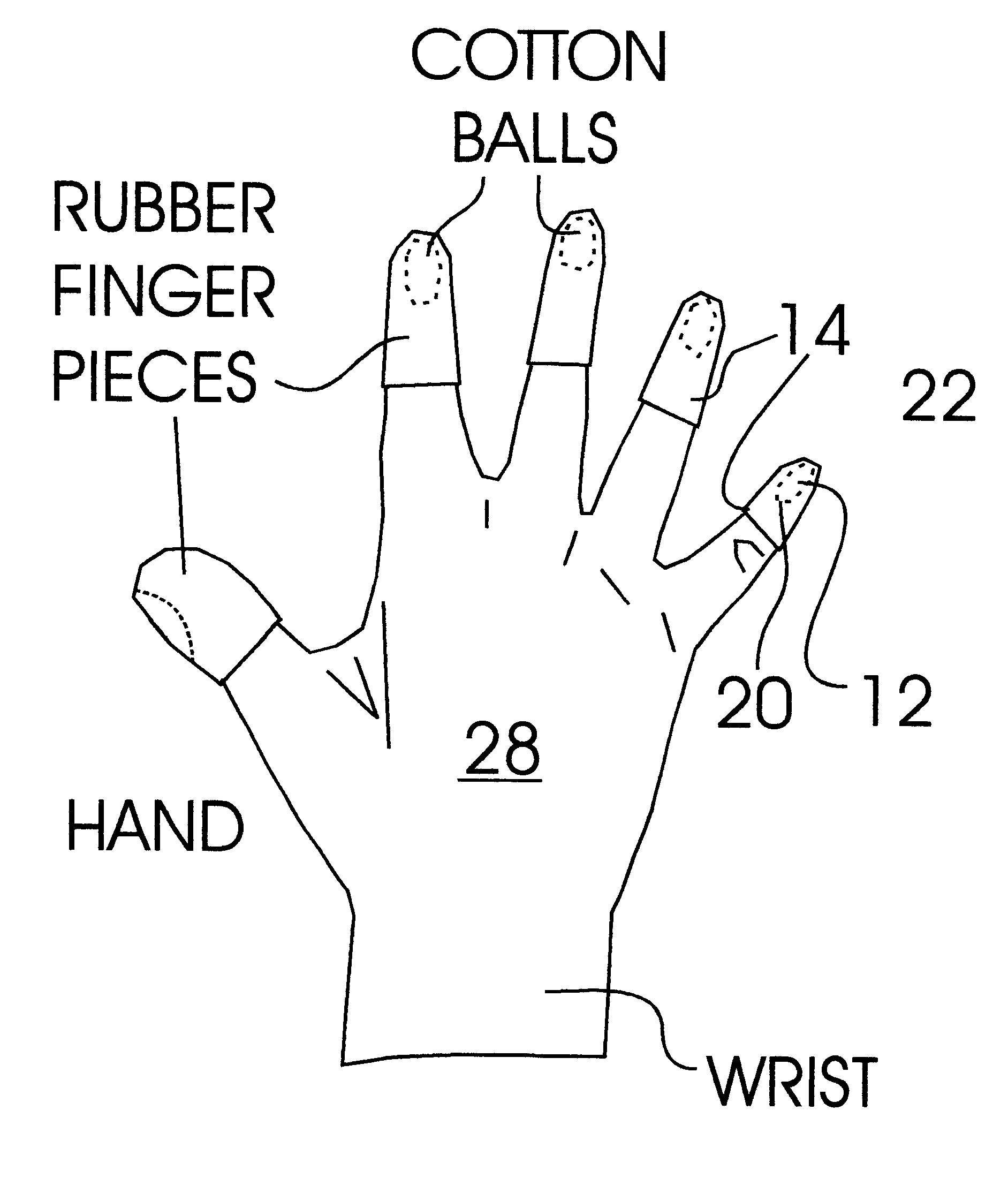 Method for removing acrylic fingernails