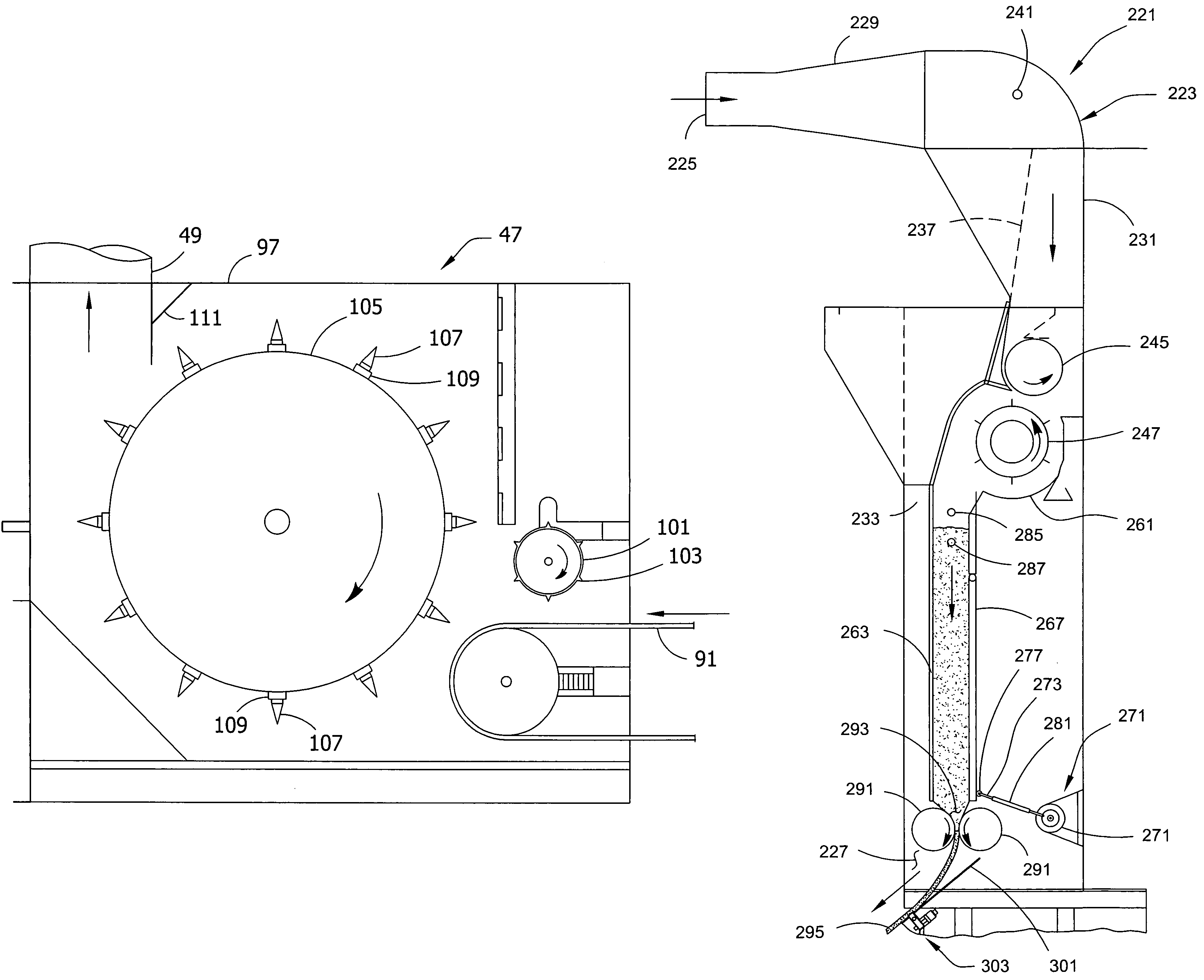 Fiber blending apparatus and method