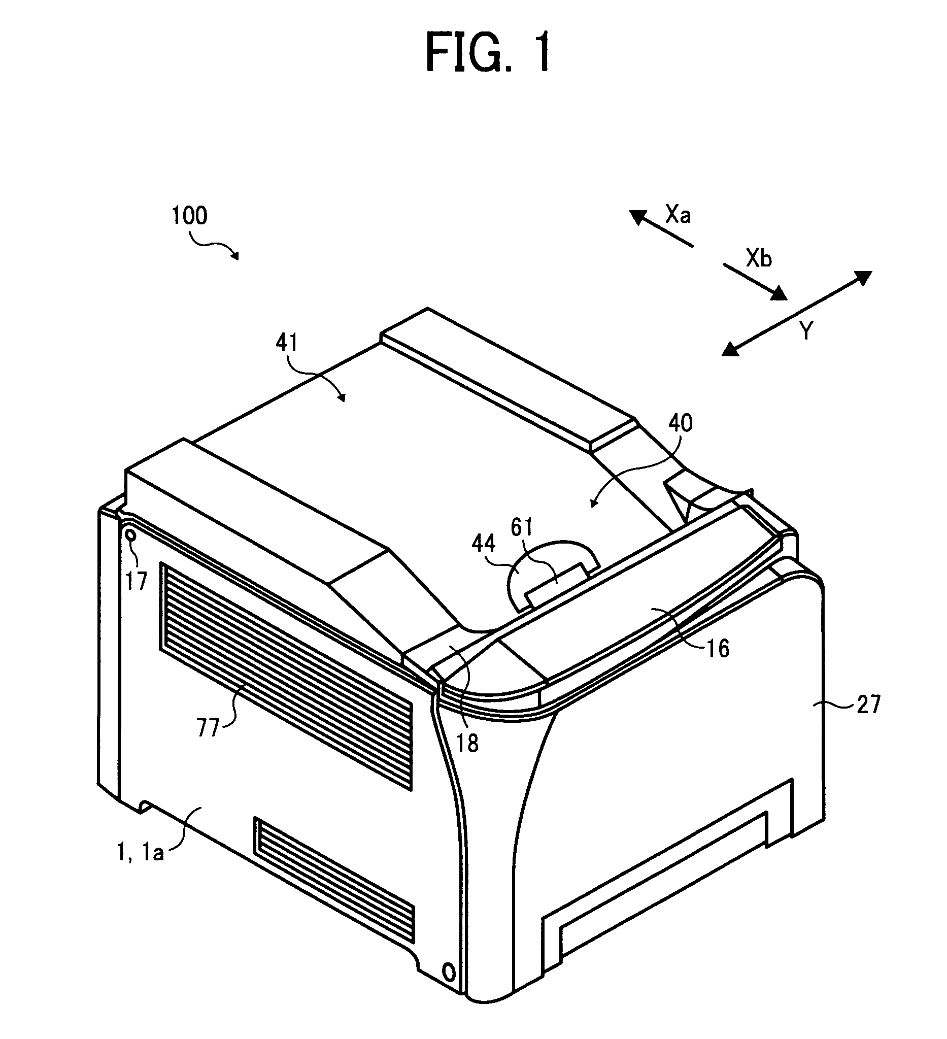 Image forming apparatus including a collecting portion inside guide members to collect and store liquid droplets