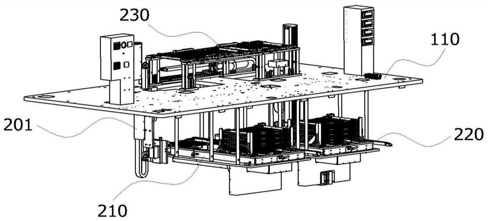 Camera module attaching system and method for improving arrangement reliability