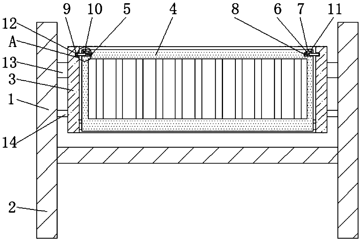 Baby crib with convenience in safety protection for pediatric department