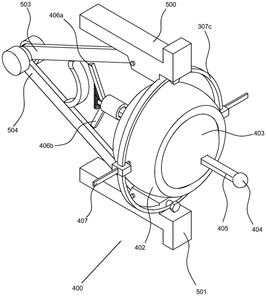 Switch cabinet dolly contact overtravel measuring device