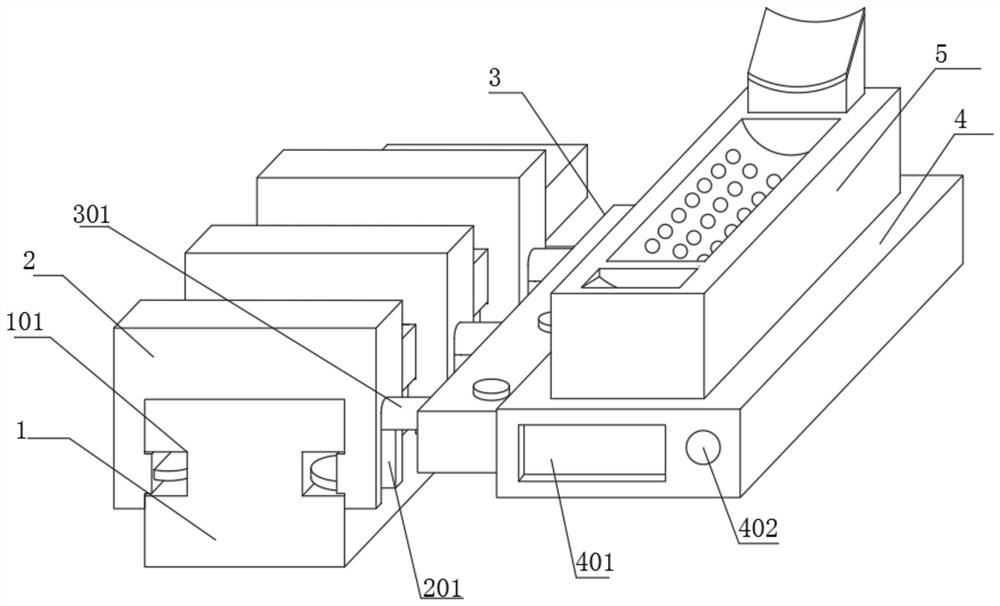 Follow-up assistance supporting device of stair handrail