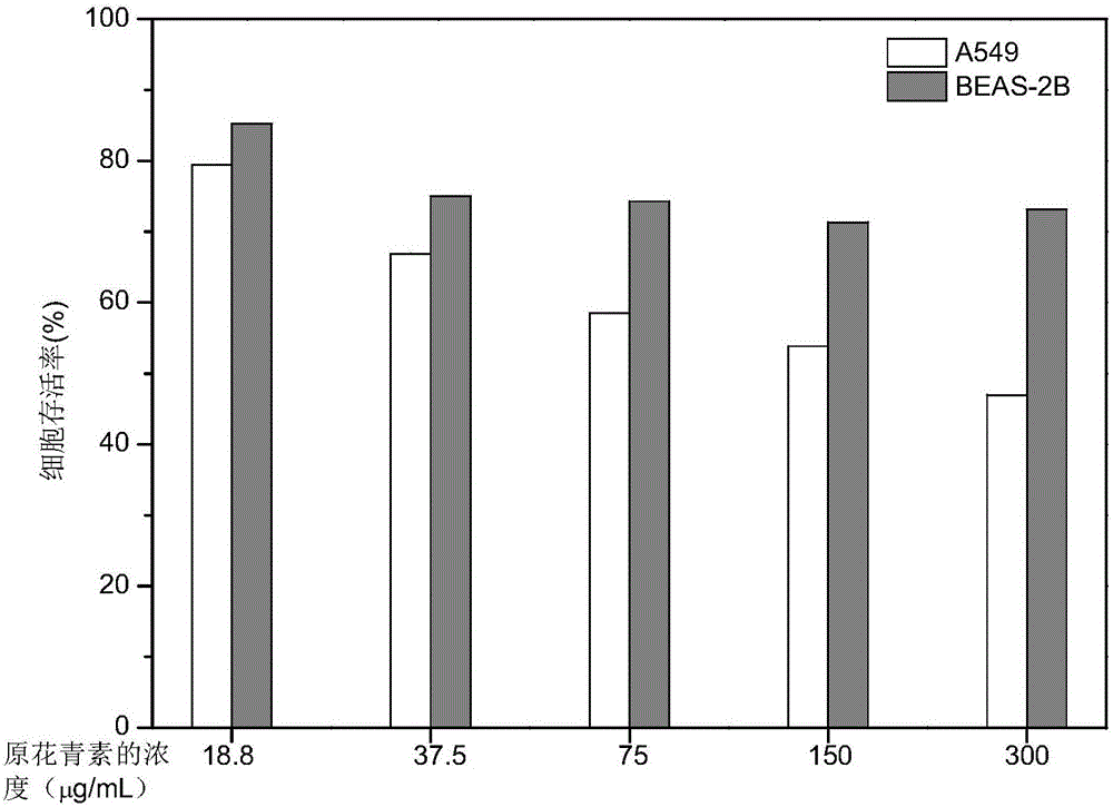 Novel application of procyanidine in grape seeds