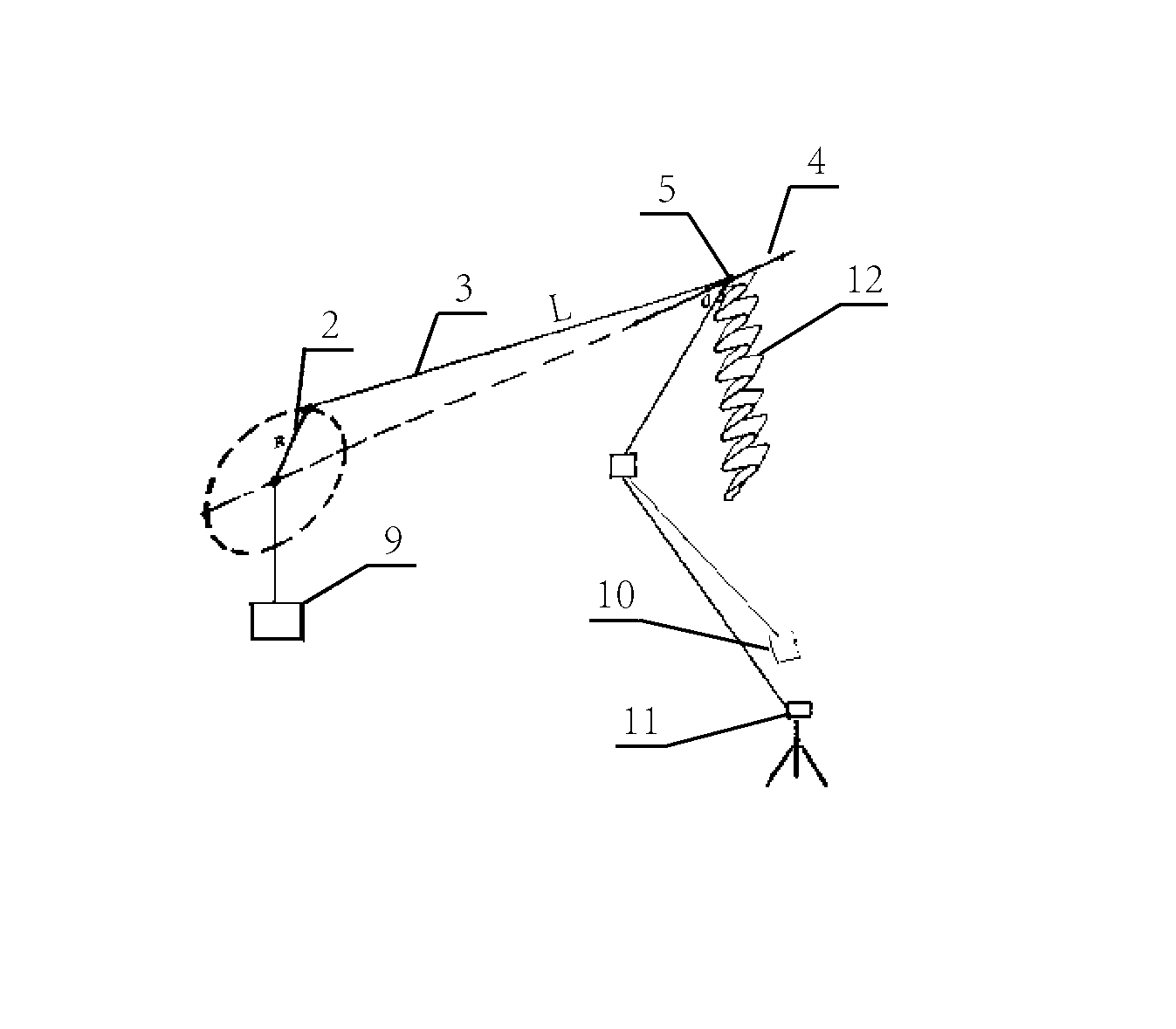 Method and special device for testing flowing performance of fabrics