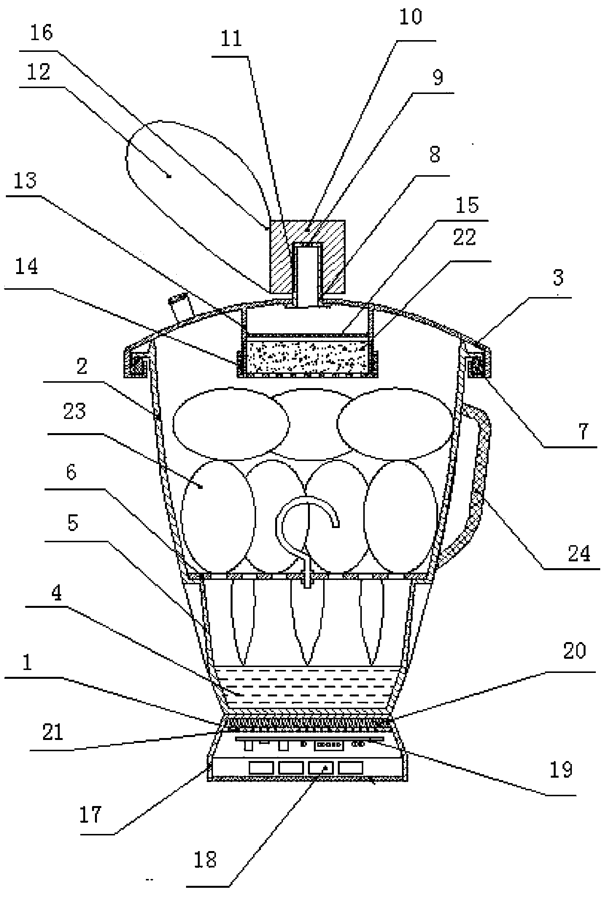 High-pressure delicious egg boiler