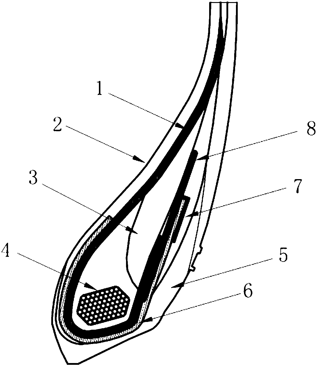 A preparation method of an all-steel radial tire reinforced with a steel wire-wrapped composite part
