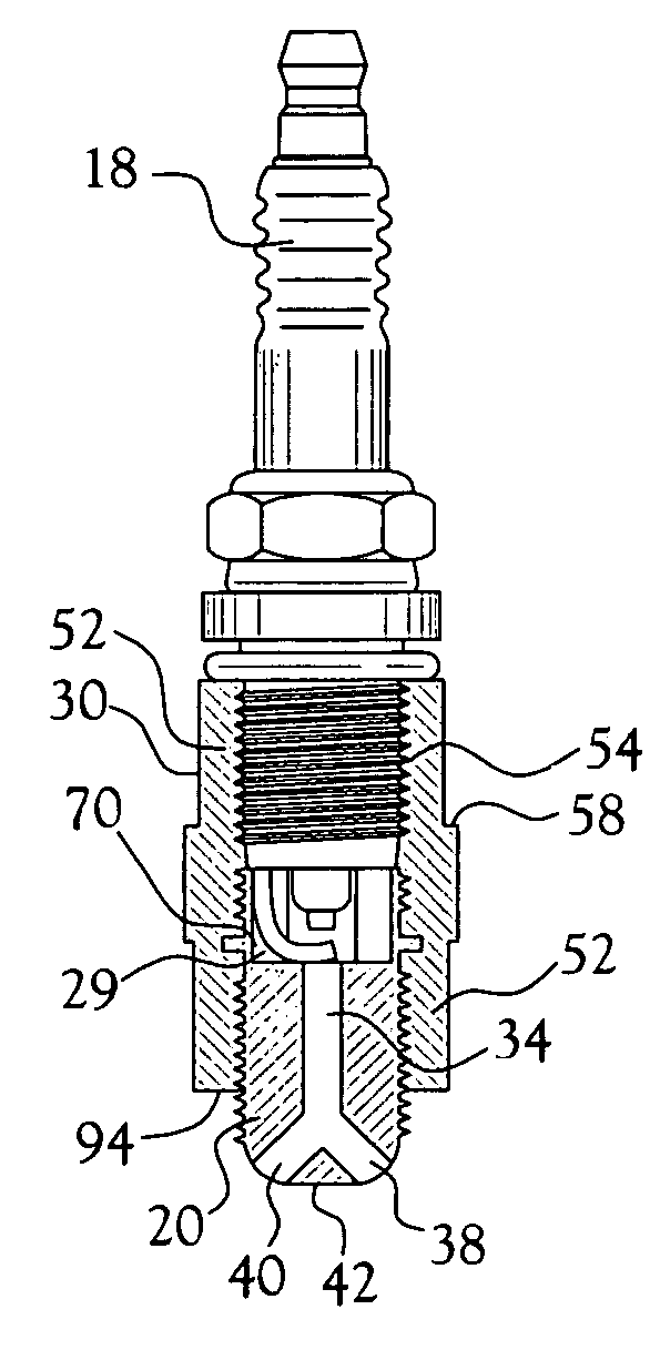 Spark ignition modifier module and method