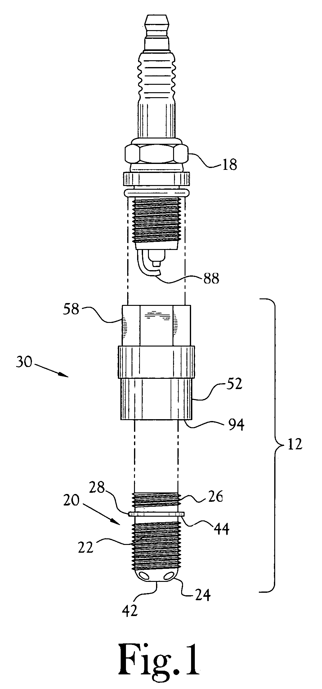 Spark ignition modifier module and method