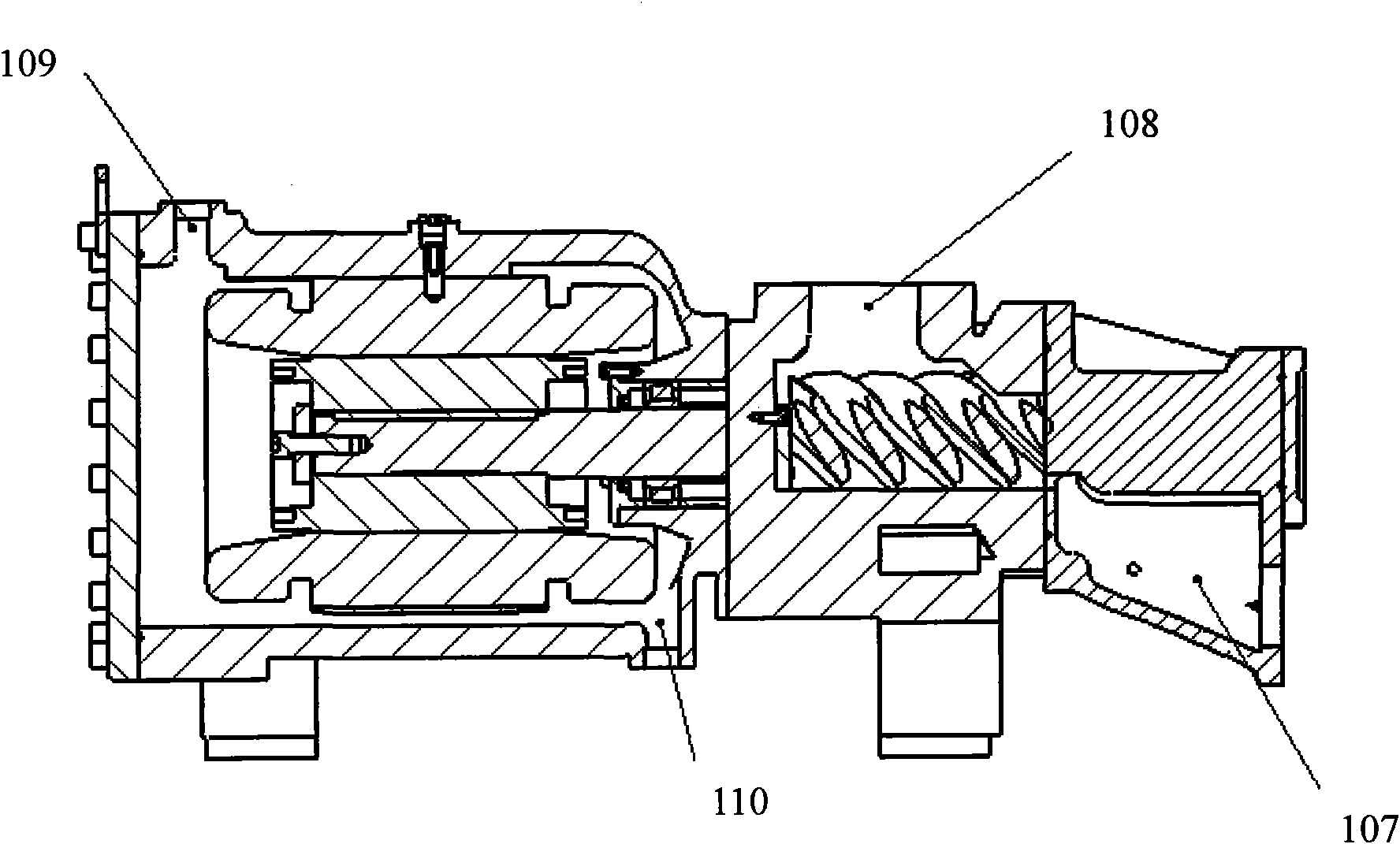 Screw expansion generating device