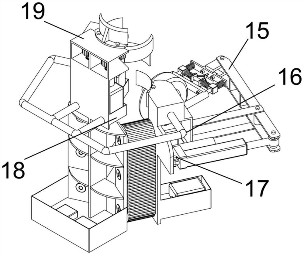 Electric tree-climbing pruning machine based on clamping degree adjustable device