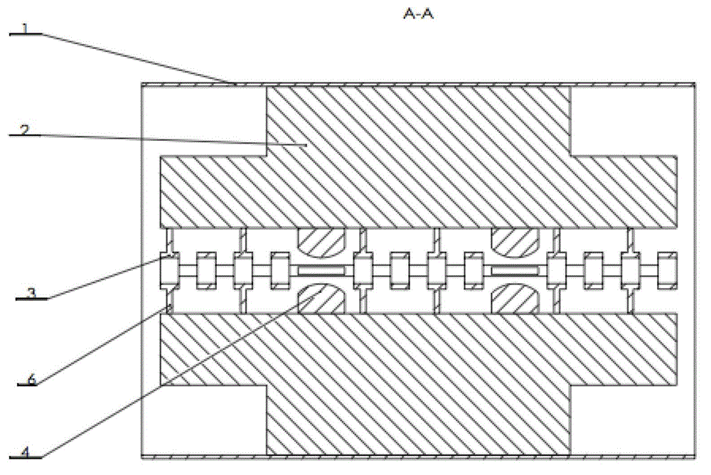 High-frequency electric focusing high-gradient ion accelerator