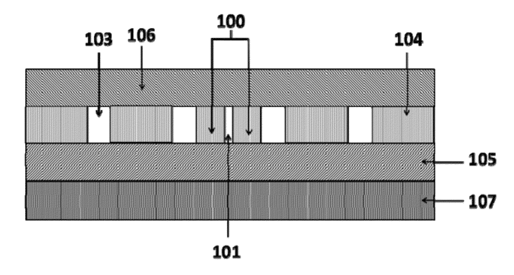 Photonic crystal slot waveguide miniature on-chip absorption spectrometer