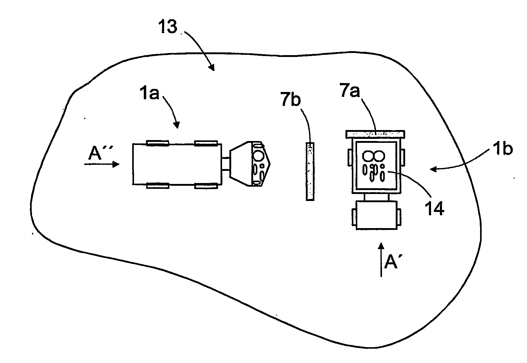 Arrangement in connection with unmanned mine vehicle
