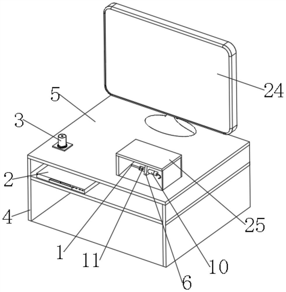 Pelvic cavity mirror for surgical operation