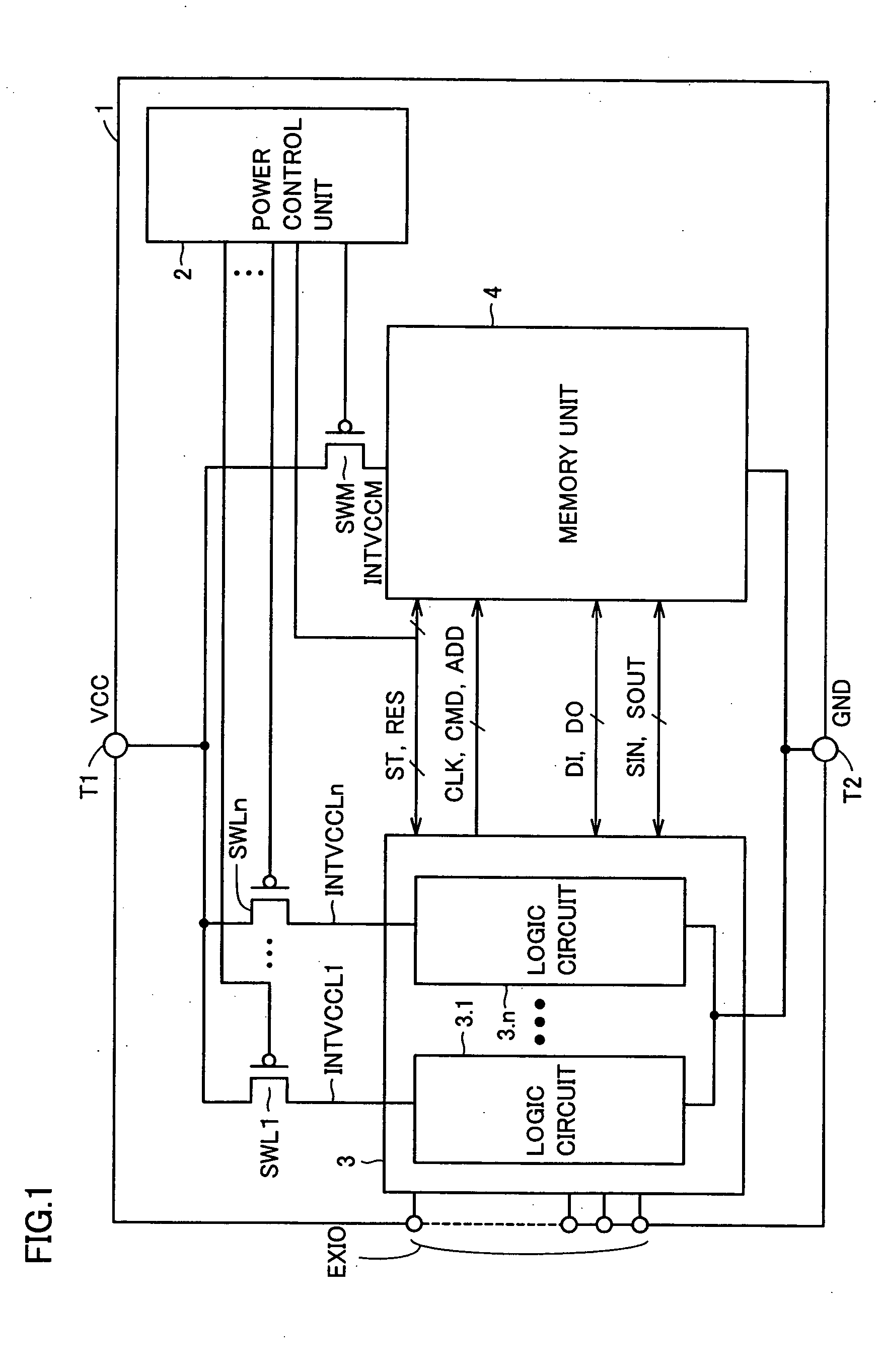 Semiconductor device saving data in non-volatile manner during standby