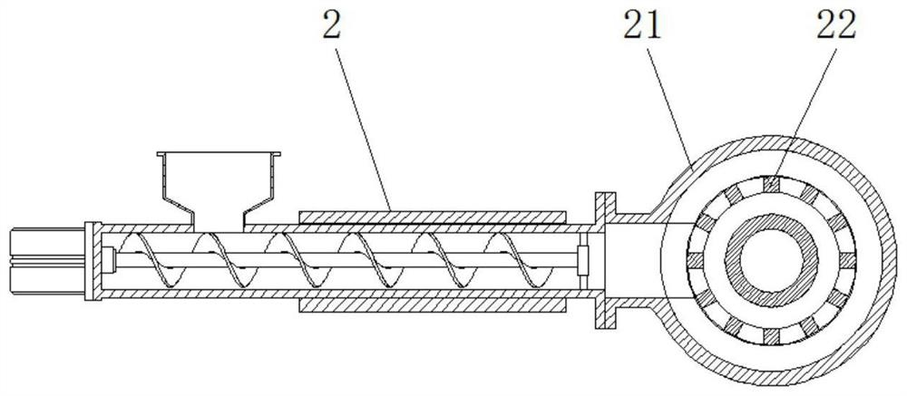 Forming device for polyurethane thermal insulation composite pipe
