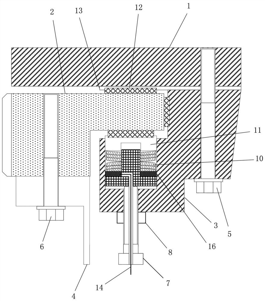 Monitoring device of yaw braking device of wind generating set