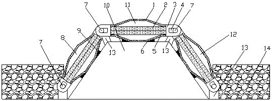 Traffic early warning system achieving piezoelectric power generation through vibration of deceleration strips and method for achieving piezoelectric power generation through vibration of deceleration strips