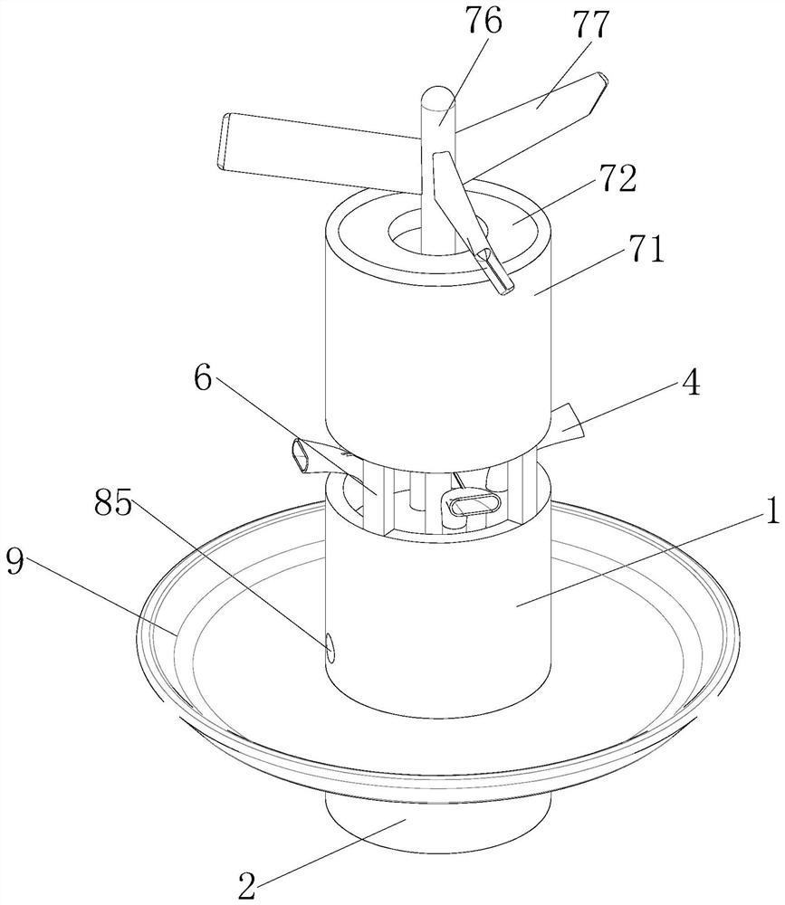 A high-efficiency sprinkler head for agricultural irrigation