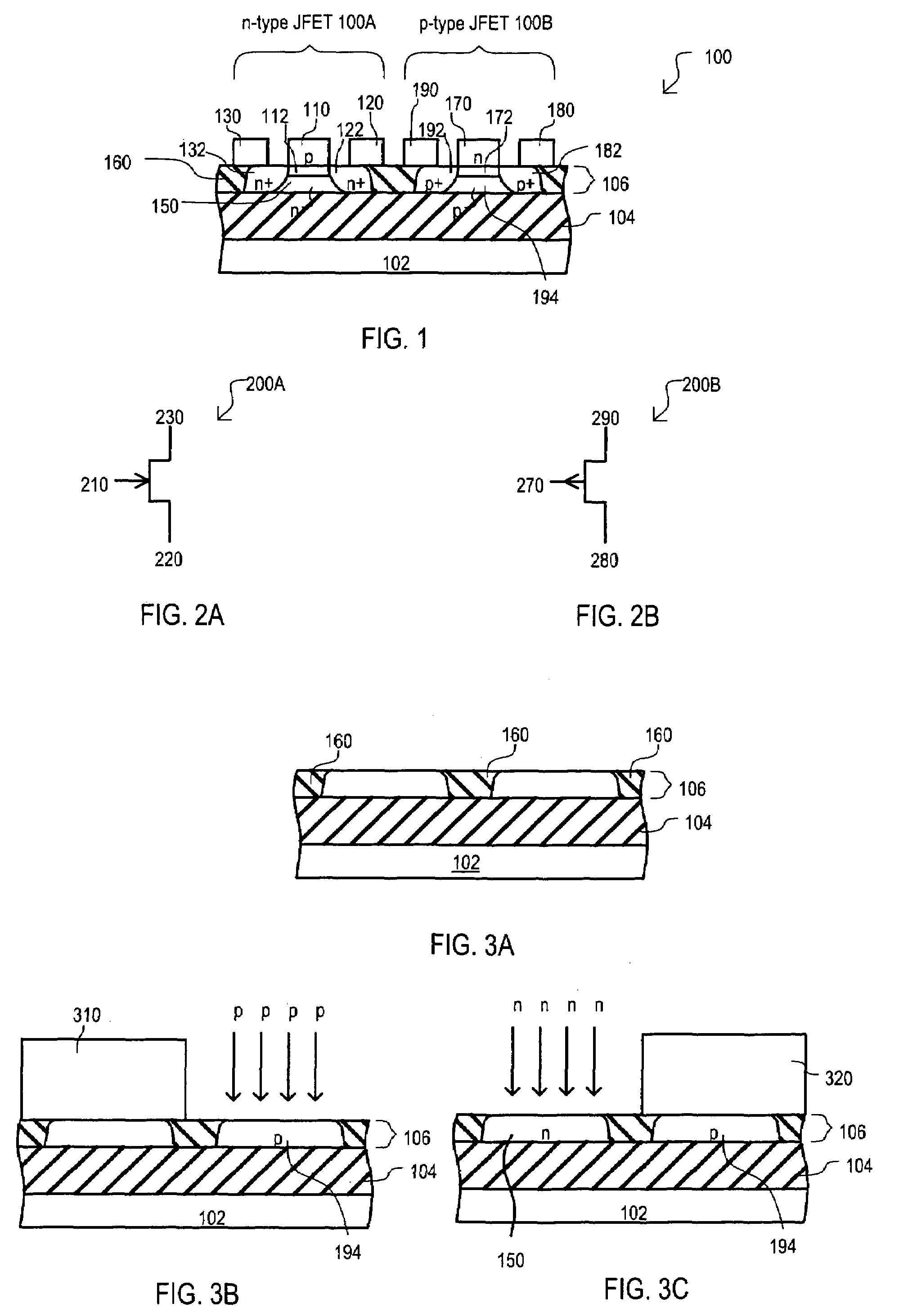 Silicon-on-insulator (SOI) junction field effect transistor and method of manufacture