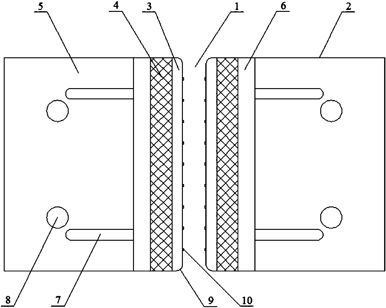 Fixing clamp for large glass sheet transportation and storage